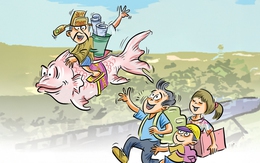 Đi sớm về sớm cho đỡ mệt ông Táo ạ!