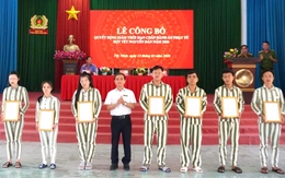 Hơn 2.300 phạm nhân tại Tây Ninh được giảm án dịp Tết