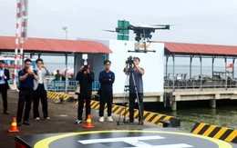 TP.HCM khai trương tuyến bưu chính UAV xuyên biển đầu tiên, nối Cần Giờ - Vũng Tàu