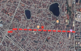 Hà Nội cấm xe taxi, xe hợp đồng dưới 8 chỗ vào phố Khâm Thiên theo khung giờ