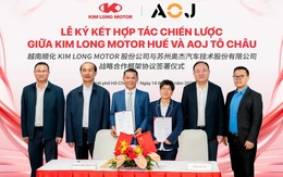 Kim Long Motor Huế và AOJ Tô Châu ký kết hợp tác chiến lược