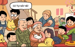 Mùng 1 Tết nghe ông bà kể chuyện tình yêu