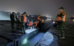 Đại tướng Phan Văn Giang biểu dương lực lượng hoàn thành bắc cầu phao sông Lô trong đêm 28 Tết