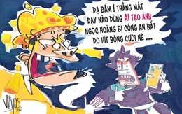 Ngọc Hoàng hít bóng cười là tin giả!