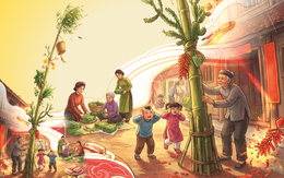 Câu chuyện cây nêu