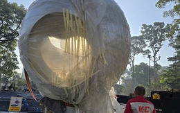 Lộ diện biểu trưng giọt nước với hiệu ứng đặc biệt tại công viên số 1 Lý Thái Tổ, TP.HCM