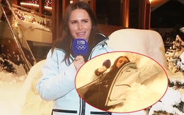 Nữ MC Olympic mùa đông say xỉn khi lên sóng truyền hình