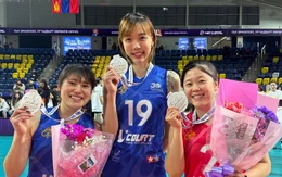 Chiều cao 1m95 của cô gái Việt khiến fan bóng chuyền Thái Lan tranh cãi