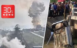 Bản tin 30s Nóng: Nổ nhà máy phốt pho ở Lào Cai; Ô tô rơi xuống đập dâng, 2 người chết