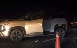 Tai nạn liên hoàn 5 xe trên cao tốc Phan Thiết - Dầu Giây đêm mùng 7 Tết, ùn ứ nhiều cây số