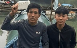 Hai cha con cứu 3 người trong vụ lật đò trên sông Gianh được khen thưởng