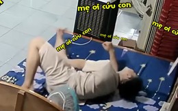 Thanh niên hét toáng gọi mẹ cứu vì bị chuột rút