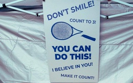 Giải quần vợt bố trí ‘phòng xả giận’ riêng cho VĐV giải stress