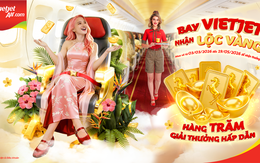 Bay Vietjet đầu năm, rước lộc vàng may mắn