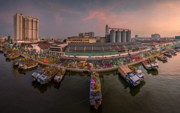 Tham quan, chụp ảnh chợ hoa xuân Trên bến dưới thuyền có cơ hội nhận tiền triệu