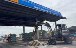 TP.HCM bắt đầu tháo dỡ trạm thu phí T3 quốc lộ 51, dự kiến xong trong 8 ngày