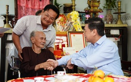 Lãnh đạo TP.HCM thăm, chúc Tết tại Bình Khánh, Cần Giờ, An Thới Đông, Thạnh An