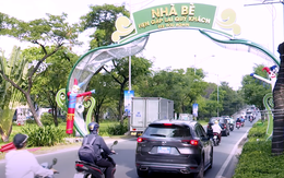 Xã Nhà Bè sẽ xin cấp phép sử dụng tạm vỉa hè cho cổng chào đường Nguyễn Hữu Thọ