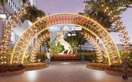 Đa dạng hình tượng linh vật ngựa tại Hội hoa xuân Phú Mỹ Hưng 2026