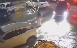 Vợ bật cười vì bị chồng bỏ quên ở bãi đỗ xe