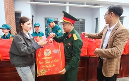'Xuân chiến sĩ' mang Tết sớm đến vùng biên Lâm Đồng