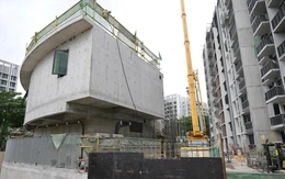 Singapore xây nhà nhanh, ít thợ nhờ máy in 3D