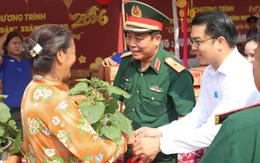 Thắm tình quân dân tại xã đảo Thạnh An dịp Tết Bính Ngọ 2026