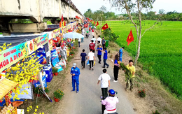 Rộn ràng ngày hội 'Xuân đoàn kết - Tết nghĩa tình' ở xã Nhuận Đức, TP.HCM