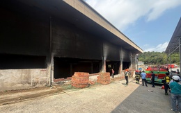 Cháy kho trung tâm mua sắm đặc sản Long Beach Food ở Phú Quốc