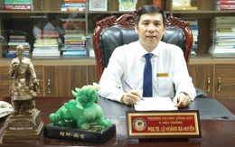 PGS.TS Lê Hoằng Bá Huyền giữ chức Hiệu trưởng Trường đại học Hồng Đức