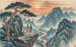 Uống rượu ngày xuân, nghĩ về bài thơ Thề non nước của Tản Đà