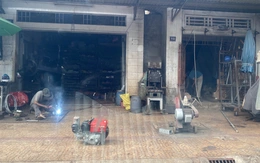 Biến vỉa hè thành 'xưởng' hàn - tiện trong đô thị, tiềm ẩn nguy cơ cháy nổ