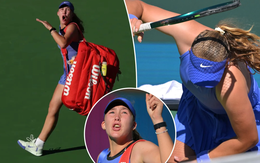 Sao quần vợt 18 tuổi tự đấm mình, chửi khán giả sau trận thua sốc ở Indian Wells