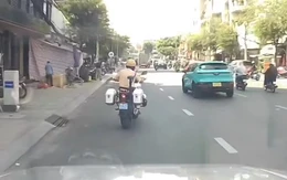 Sản phụ trên ô tô đau bụng dữ dội, cảnh sát giao thông Hàng Xanh kịp thời mở đường đến bệnh viện