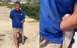 Cụ ông cụt tay kẹp rắn hổ mang nhận hơn 300 triệu đồng, gia đình xin dừng nhận hỗ trợ