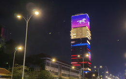 Mãn nhãn với công trình LED 3D trên tòa nhà 55 tầng