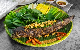 Cá lóc nướng trui