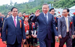 Tổng Bí thư Tô Lâm, Thủ tướng Phạm Minh Chính dự khởi công đồng loạt trường liên cấp vùng biên giới