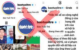 Tài khoản Instagram, Threads giả mạo báo Tuổi Trẻ bàn luận chuyện nhạc sĩ Minh Khang