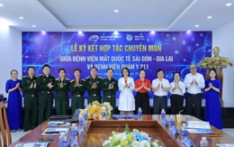 Bệnh viện Mắt quốc tế Sài Gòn - Gia Lai hợp tác chuyên môn