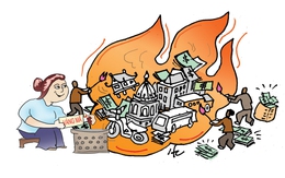 Đốt vàng mã quá trời coi chừng cõi âm... lạm phát