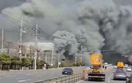 Cháy lớn tại nhà máy ô tô ở Hàn Quốc, hàng chục người bị thương và mất tích