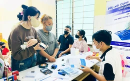 Trẻ em tiêm vắc xin phòng ngừa viêm não mô cầu tăng đột biến ở Phú Quốc