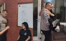 Chồng bất lực khi vợ nghén đòi 'cảnh sát bế kiểu công chúa'