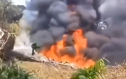 Máy bay quân sự Colombia rơi khi cất cánh, đạn dược phát nổ khiến ít nhất 34 người chết