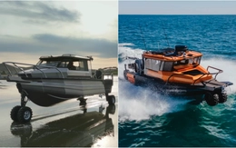 Nhà di động vừa lội được nước vừa chạy địa hình, đảo hoang cũng thành điểm cắm trại