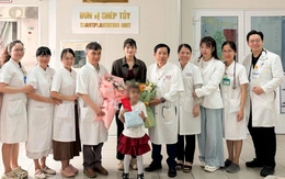 Cứu sống bệnh nhi bị tan máu bẩm sinh nhờ ghép tế bào gốc từ chị ruột