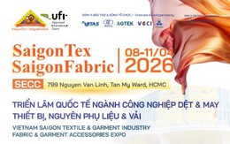 Triển lãm SaigonTex - SaigonFabric 2026 được Hiệp hội Bông Mỹ tài trợ