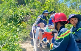 Kịp thời cứu nữ du khách Úc kiệt sức khi leo núi Cô Tiên Nha Trang