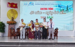 Trường THPT Thạnh Lộc họp mặt cựu học sinh kỷ niệm 40 năm thành lập